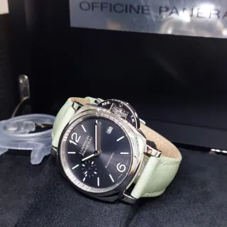 Panerai Luminor Due PAM 00755 38mm Stainless steel Gray