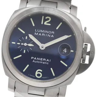 Panerai Luminor PAM 00283 40mm Titanium Blue