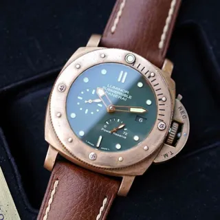 Panerai Submersible PAM 00507 47mm Bronze and Titanium Green