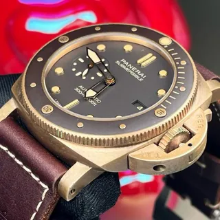 Panerai Submersible PAM 00968 47mm Bronze Brown