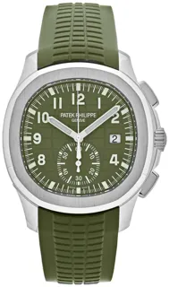 Patek Philippe Aquanaut 5968G-010 42mm White gold Green