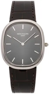 Patek Philippe Golden Ellipse 3738/100G 35.5mm White gold Grey