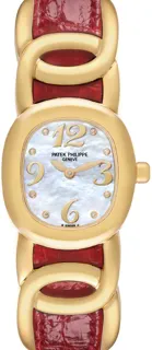 Patek Philippe Golden Ellipse 4830J Yellow gold White