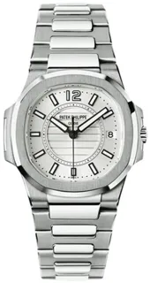 Patek Philippe Nautilus 7011/1G-001 32mm White gold White