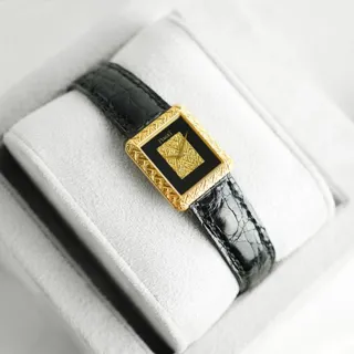 Piaget Protocole 41542 20mm Yellow gold Black