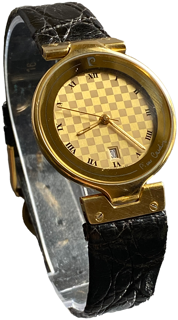 Pierre Cardin Safir Limited Edition yellow gold plate$steel back gold