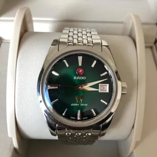 Rado Golden Horse R33930313 37mm Stainless steel Green