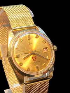 Rado Purple Horse gold plated$steel