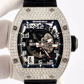 Richard Mille RM 010 RM 010 48mm White gold Black