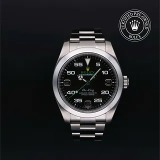 Rolex Air King 116900 Stainless steel Black