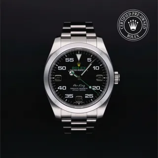 Rolex Air King 116900 Stainless steel Black