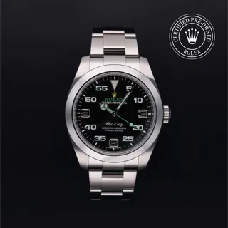 Rolex Air King 116900 Stainless steel Black