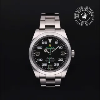 Rolex Air King 116900 Stainless steel Black