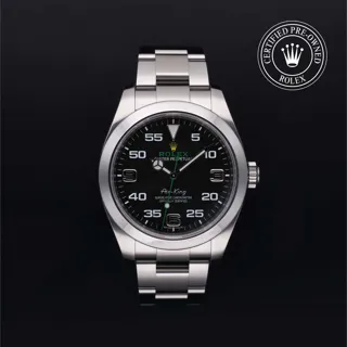 Rolex Air King 116900 Stainless steel Black