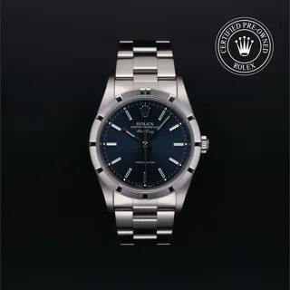 Rolex Air King 14010 Stainless steel Black