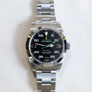 Rolex Air King 126900 ( DIAL) 40mm Steel Black