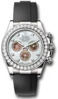 Rolex Cosmograph Daytona 126589RBR 40mm White gold White