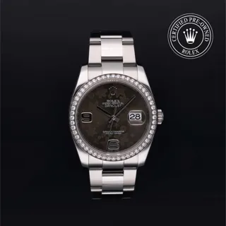 Rolex Datejust 36 116244 Stainless steel Grey