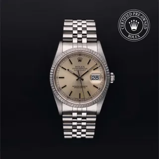 Rolex Datejust 36 16234 Stainless steel Silver