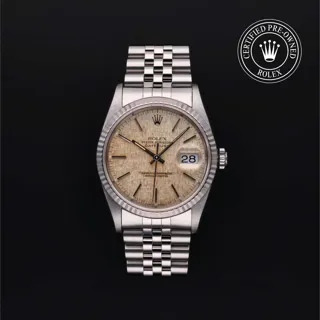 Rolex Datejust 36 16234 Stainless steel Silver