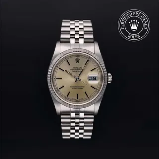 Rolex Datejust 36 16234 Stainless steel Silver