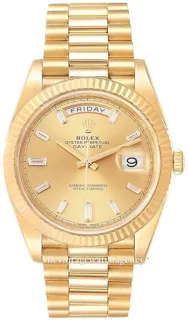 Rolex Day-Date 40 228238-0005 40mm Yellow gold Champagne