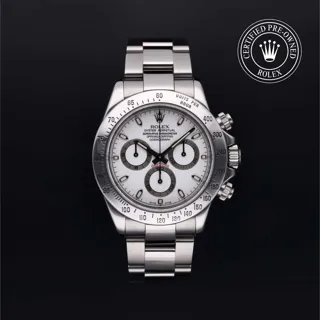 Rolex Daytona 116520 Stainless steel White