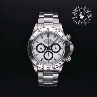 Rolex Daytona 16520 Stainless steel Weiss