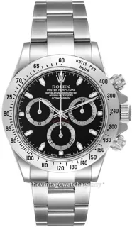 Rolex Daytona 116520/1 40mm Steel Black