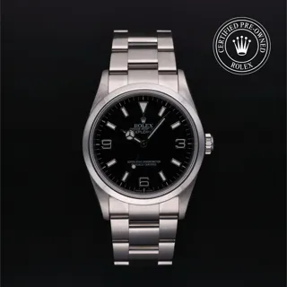 Rolex Explorer 114270 Stainless steel Black