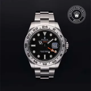 Rolex Explorer II 216570 Stainless steel Black