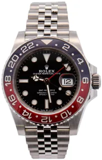 Rolex GMT-Master II 126710BLRO 40mm Stainless steel Black