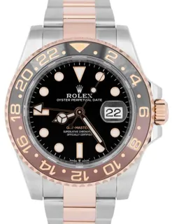 Rolex GMT-Master II 126711CHNR 40mm Gold/Steel Black