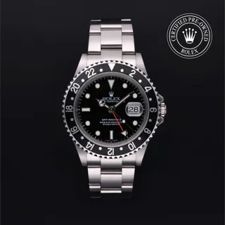 Rolex GMT-Master II 16710LN 40mm Stainless steel Black