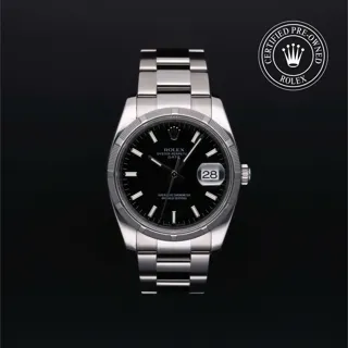 Rolex Oyster Perpetual 115210 Stainless steel Black