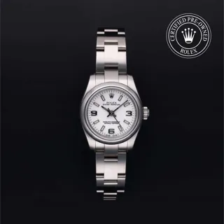 Rolex Oyster Perpetual 26 176200 Stainless steel White