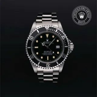 Rolex Sea-Dweller 16600 Stainless steel Black