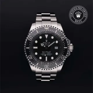 Rolex Sea-Dweller Deepsea 116660 Stainless steel Black