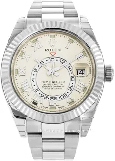 Rolex Sky-Dweller 326939-0001 42mm White gold White