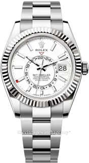 Rolex Sky-Dweller 336934-0003 42mm White gold and Stainless steel White