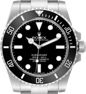 Rolex Submariner 114060 Stainless steel Black