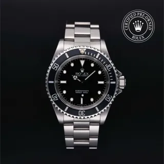 Rolex Submariner 14060 Stainless steel Black