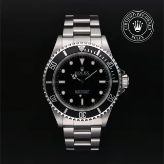 Rolex Submariner 14060M Stainless steel Black