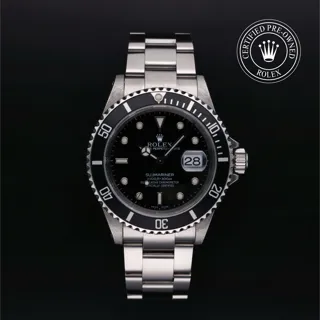 Rolex Submariner 16610 Stainless steel Black