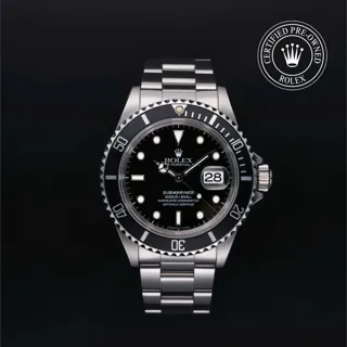 Rolex Submariner 16610 Stainless steel Black