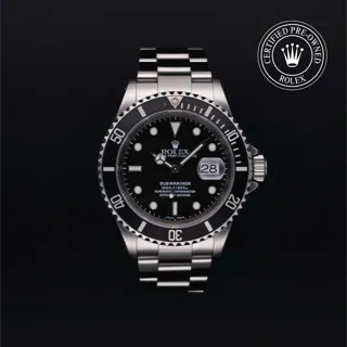 Rolex Submariner 16610 Stainless steel Black