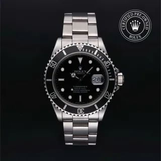 Rolex Submariner 16800 Stainless steel Black