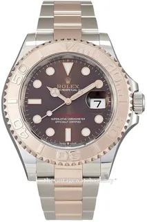 Rolex Yacht-Master 126621-0001 40mm Oystersteel and Everose gold Brown