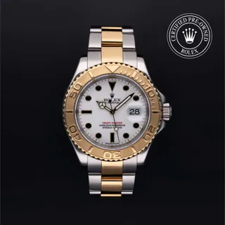 Rolex Yacht-Master 40 16623 bicolour White