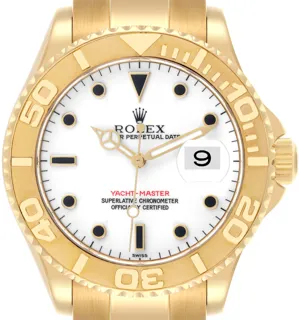 Rolex Yacht-Master 40 16628 40mm Yellow gold White